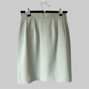 Vintage Classiques For Minikin Petite Sage Green Mini  Skirt Made in Canada